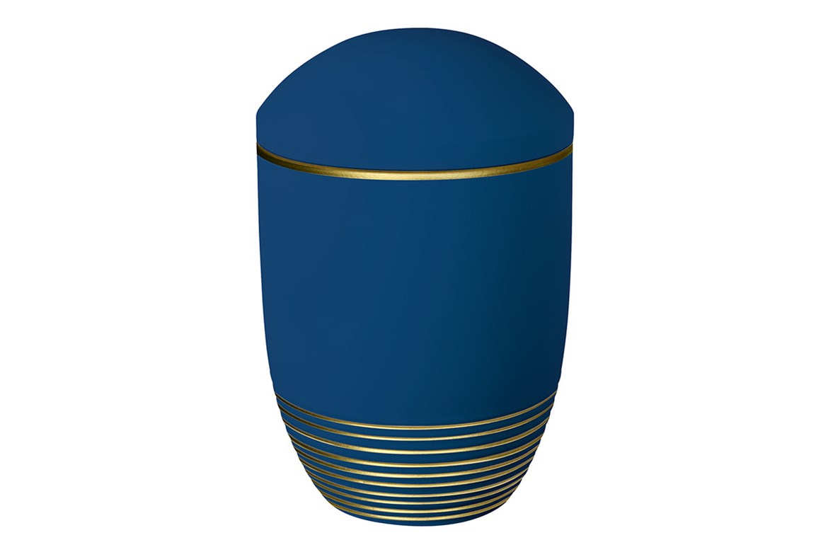 Wave Aqua saphir-gold