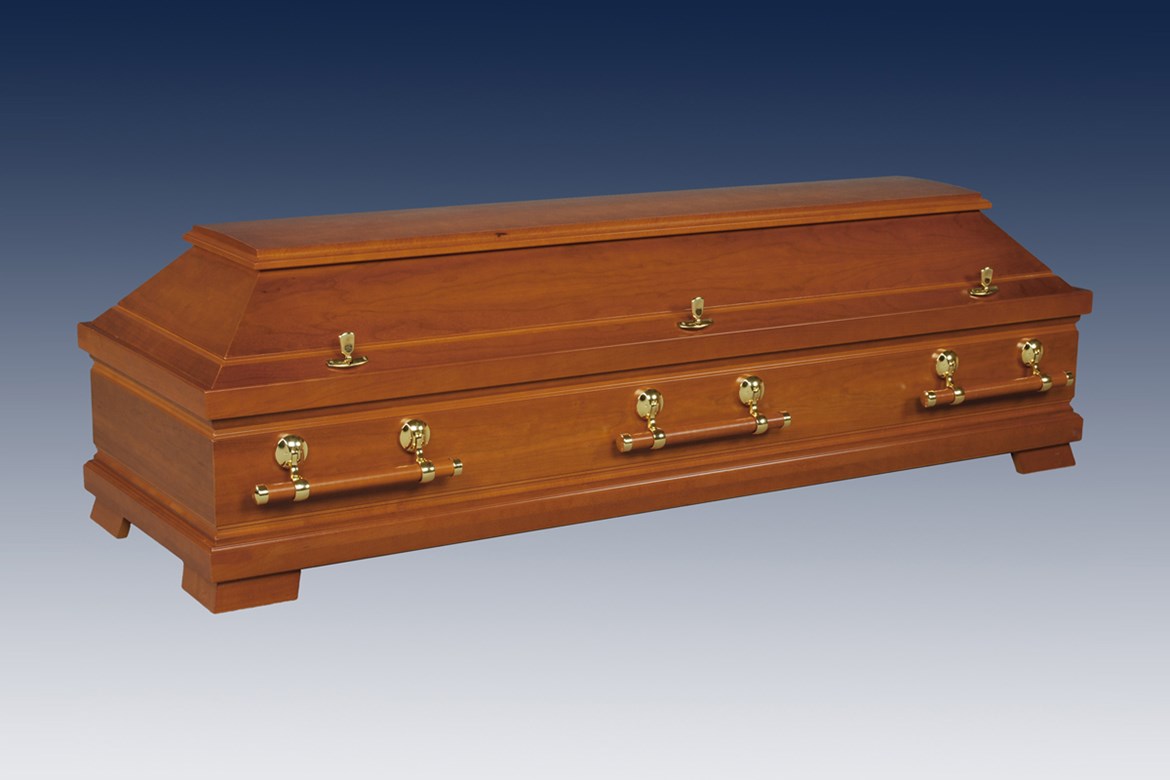 23 F Kirschbaum furniert dunkel mit HG 66