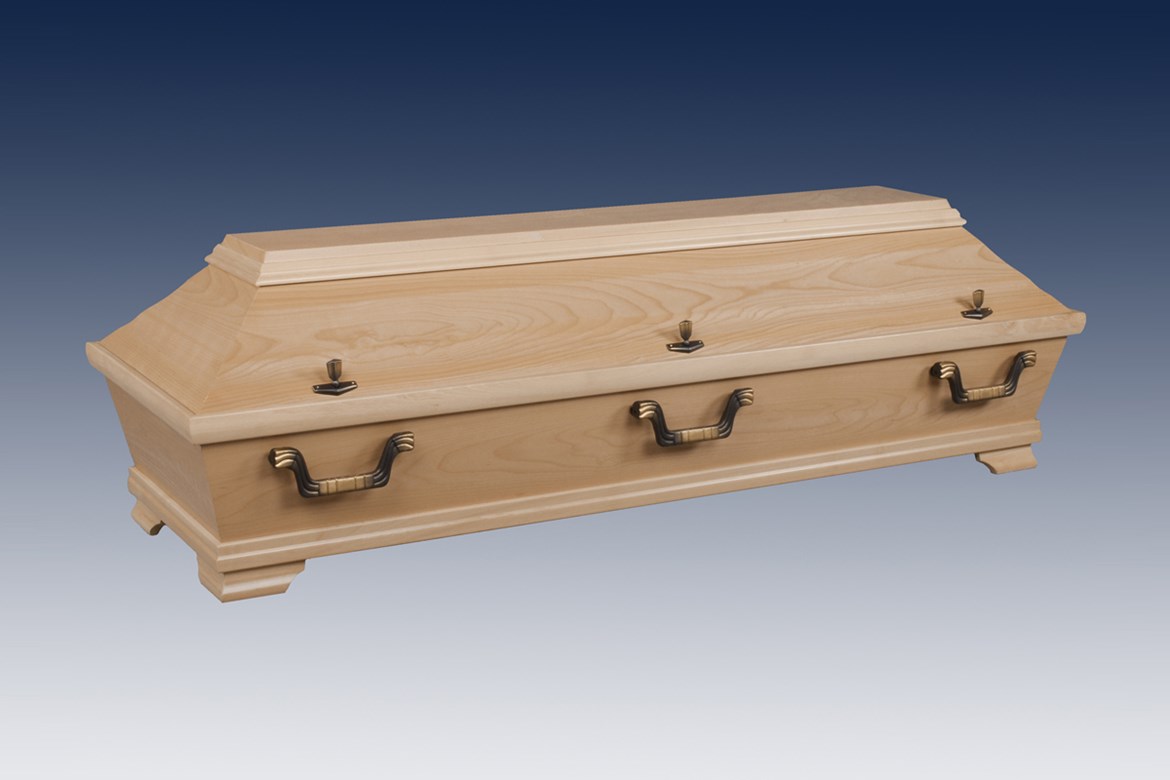 6 F Buche furniert gewachst